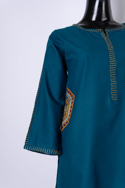 Fashion Fusion Afghan Kurti soft fabric