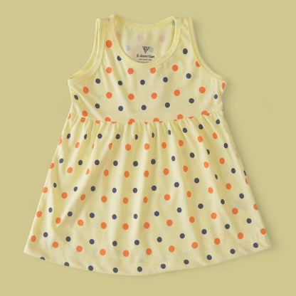 Girl Frock Dots