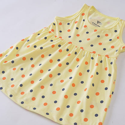 Girl Frock Dots