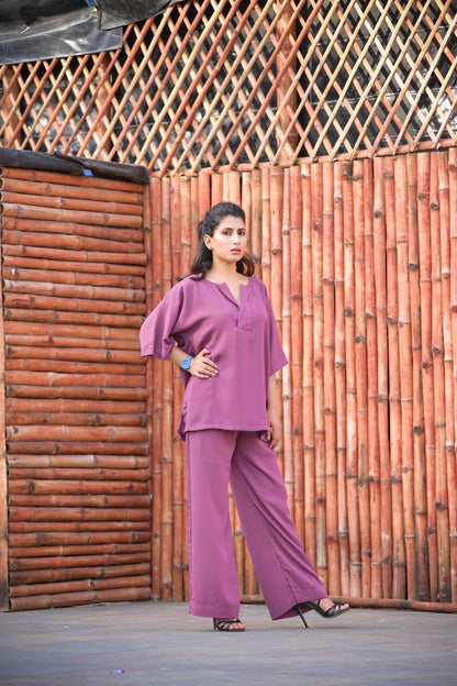 Co Ord Suits Classic Purple