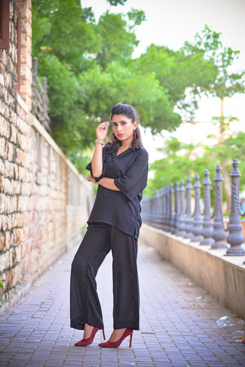 Co Ord Sets Trendy Black