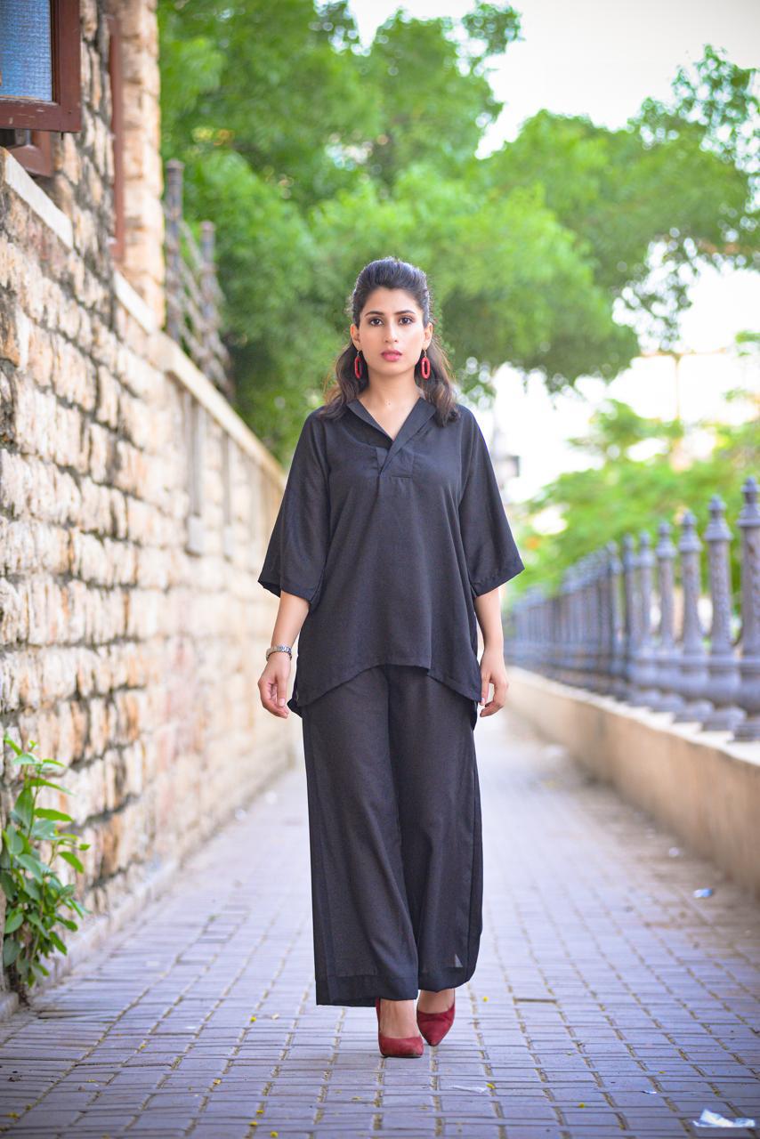 Co Ord Sets Trendy Black