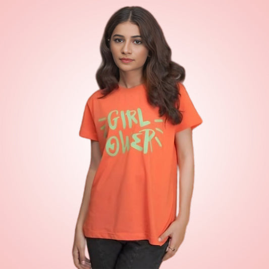 Girls Lycra T-shirt