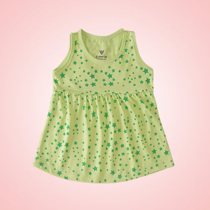 Girl Frock Green