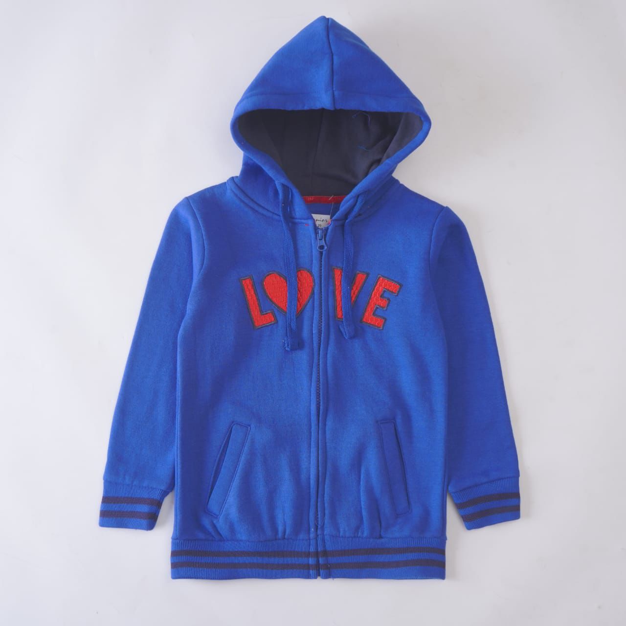 Girls Fleece Hood (Love)